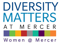 Diversity Matters at Mercer Women at Mercer logo